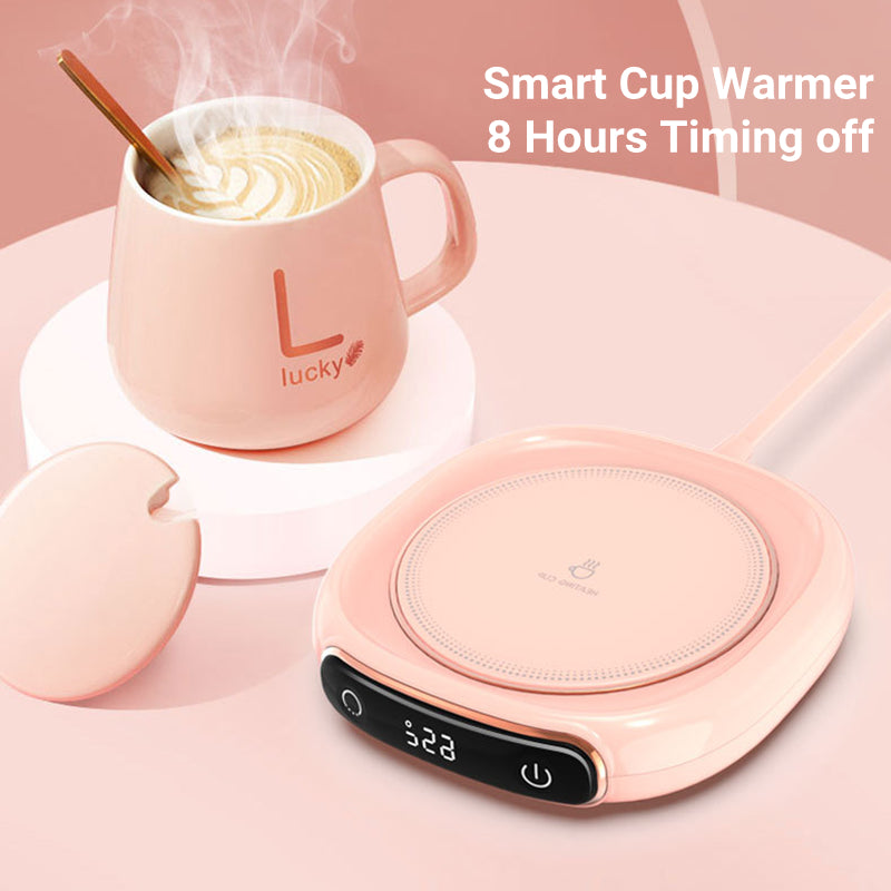 Smart Coffee Mug Warmer Constant Temperature Heating Coaster Desktop Pad