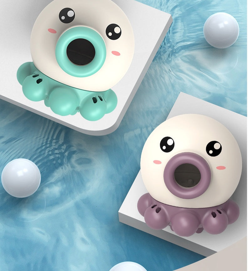 Octopus Fountain Rotating Shower Sprinkler Kids Bath Water Toy