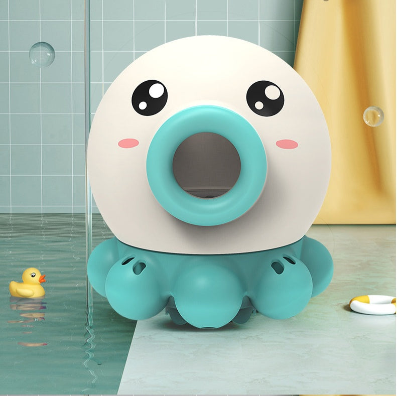 Octopus Fountain Rotating Shower Sprinkler Kids Bath Water Toy