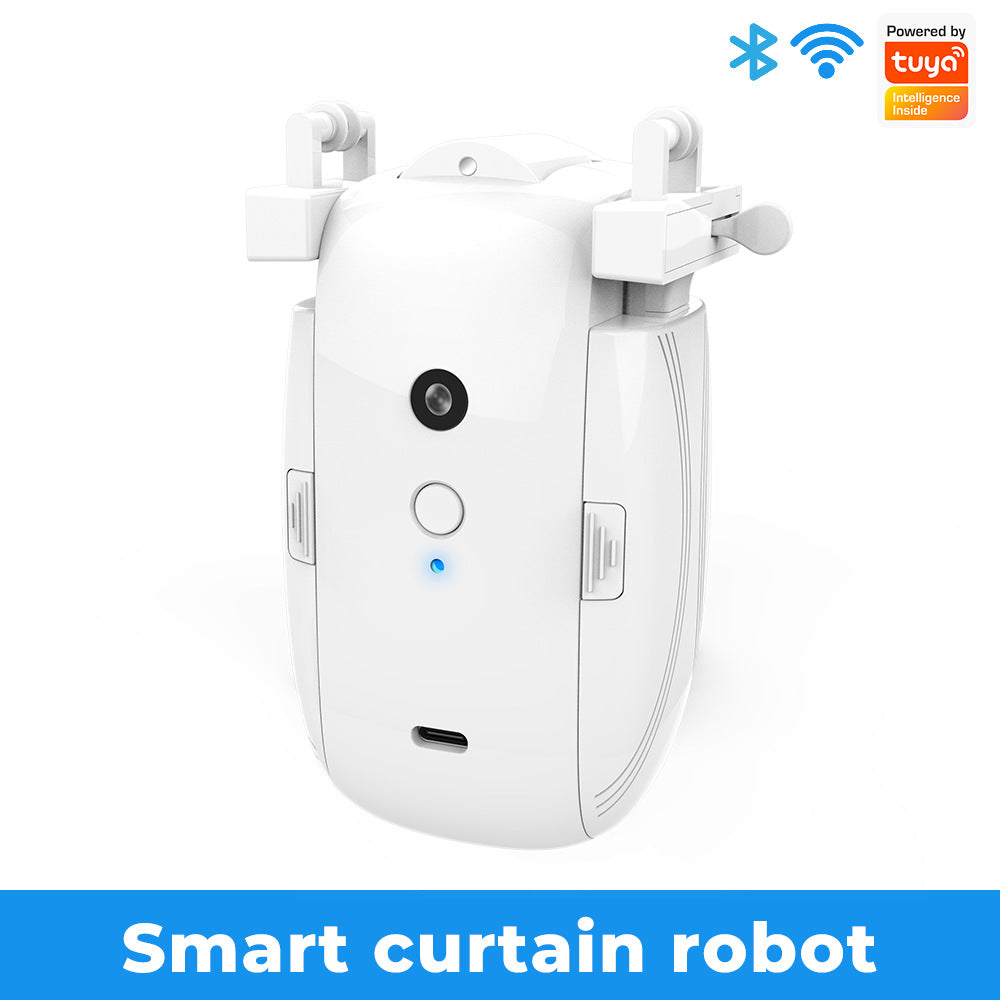 Smart Curtain Motor With Light And Temperature Sensing