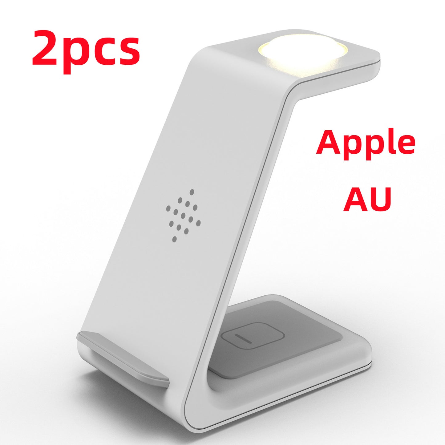 3-in-1 Fast Wireless Charging Stand Phone Holder Dock Station