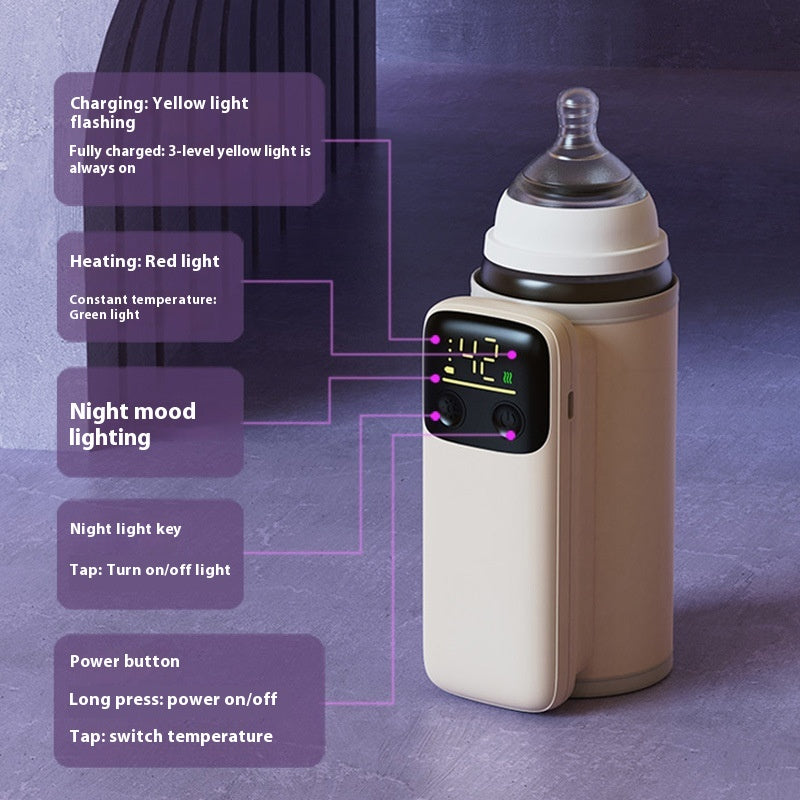 Universal Baby Bottle Warmer Insulation Temperature Heating Cover