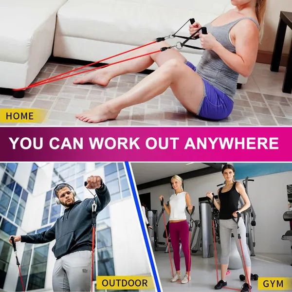 5-Piece Resistance Band Set for Exercise Training