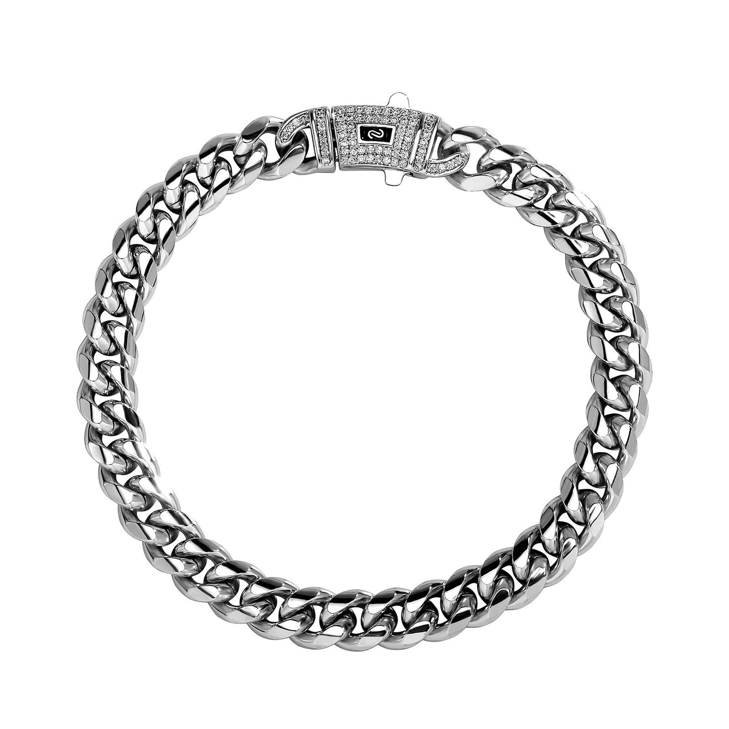Stainless Steel Cuban Chain Titanium Steel Unisex Hip-Hop Necklace