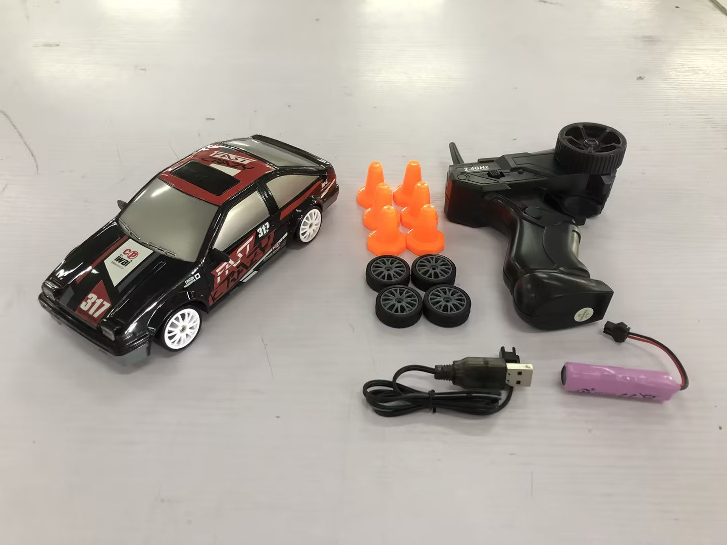 2.4G 4WD RC Drift Racing Car Remote Toy