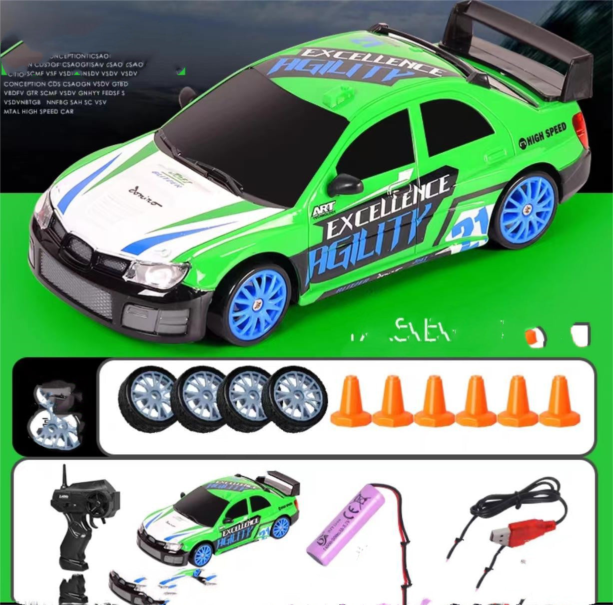 2.4G 4WD RC Drift Racing Car Remote Toy
