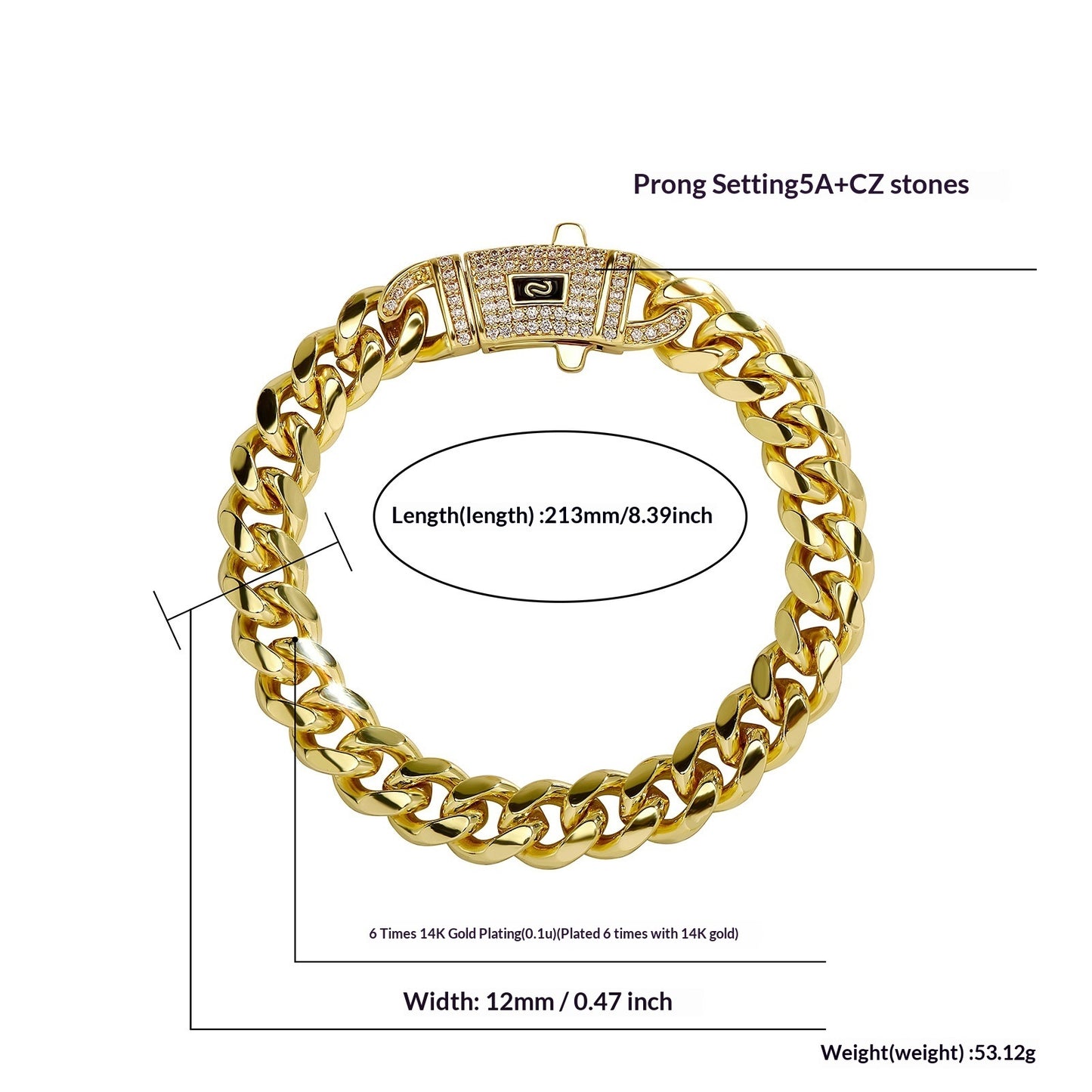 Stainless Steel Cuban Chain Titanium Steel Unisex Hip-Hop Necklace