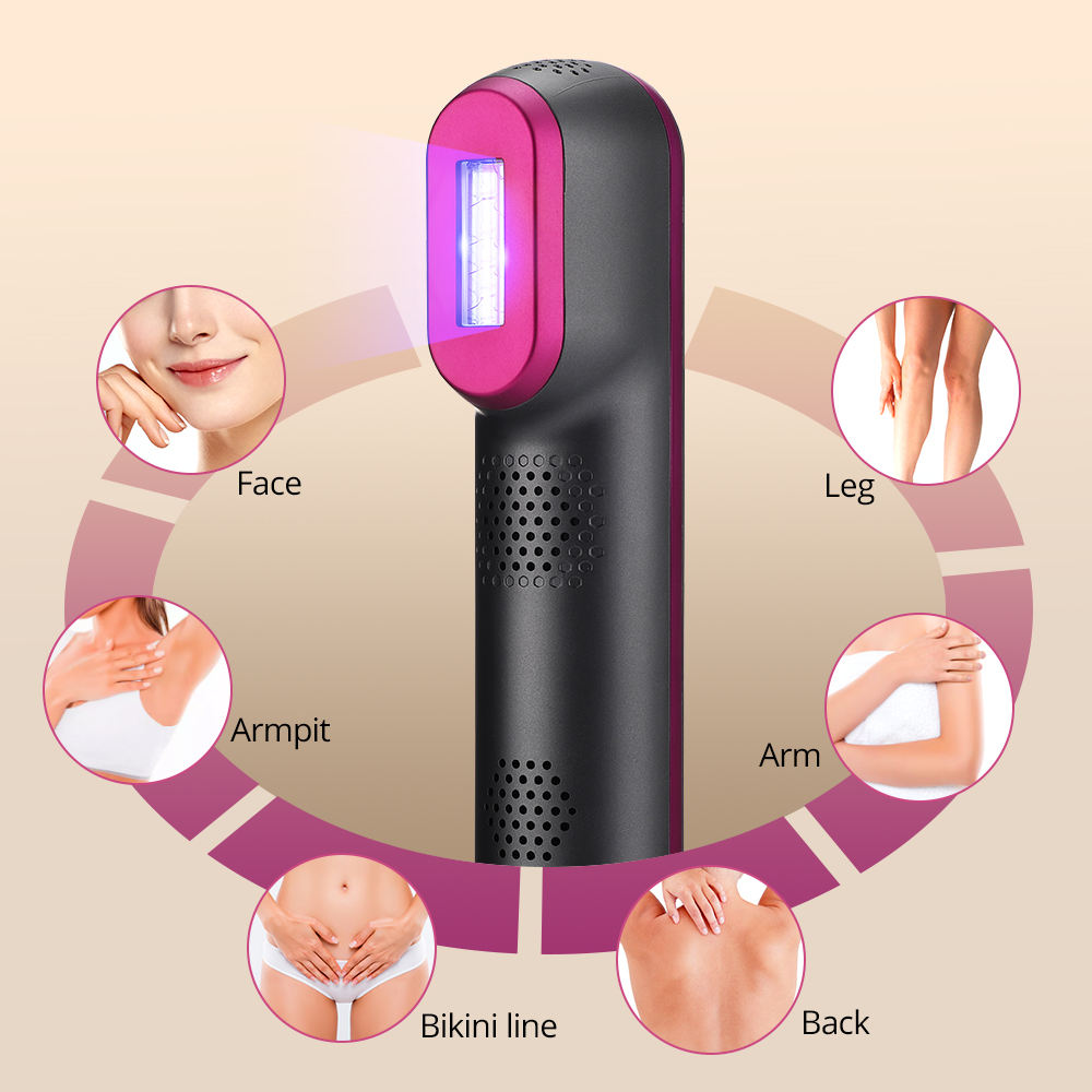 IPL Painless Laser Hair Removal Device 100000 Flashes Unisex