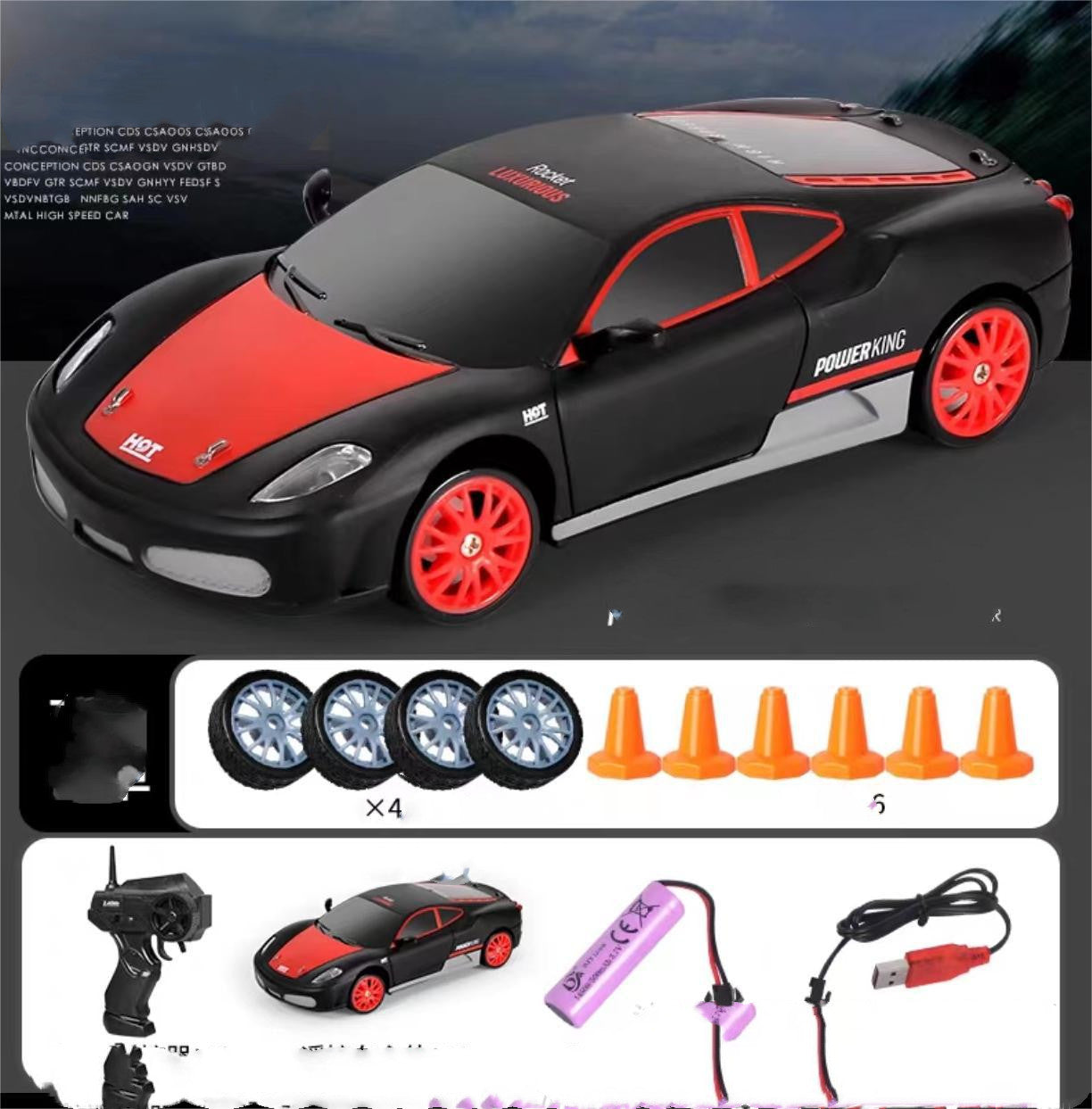 2.4G 4WD RC Drift Racing Car Remote Toy