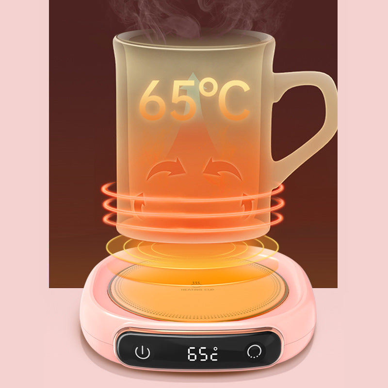 Smart Coffee Mug Warmer Constant Temperature Heating Coaster Desktop Pad