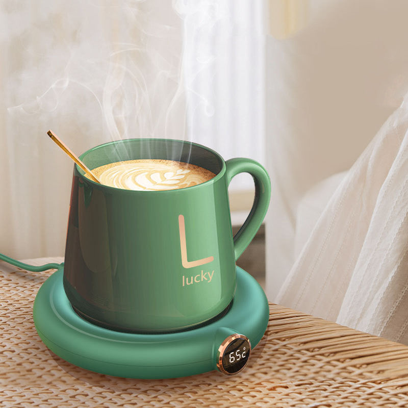 Smart Coffee Mug Warmer Constant Temperature Heating Coaster Desktop Pad