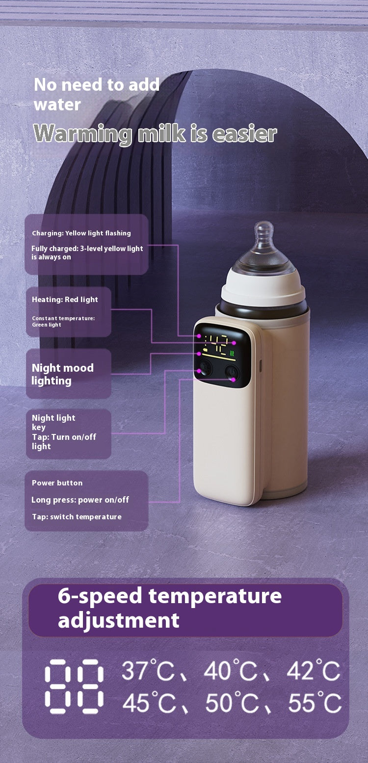 Universal Baby Bottle Warmer Insulation Temperature Heating Cover