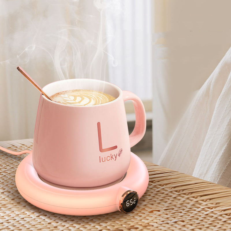 Smart Coffee Mug Warmer Constant Temperature Heating Coaster Desktop Pad