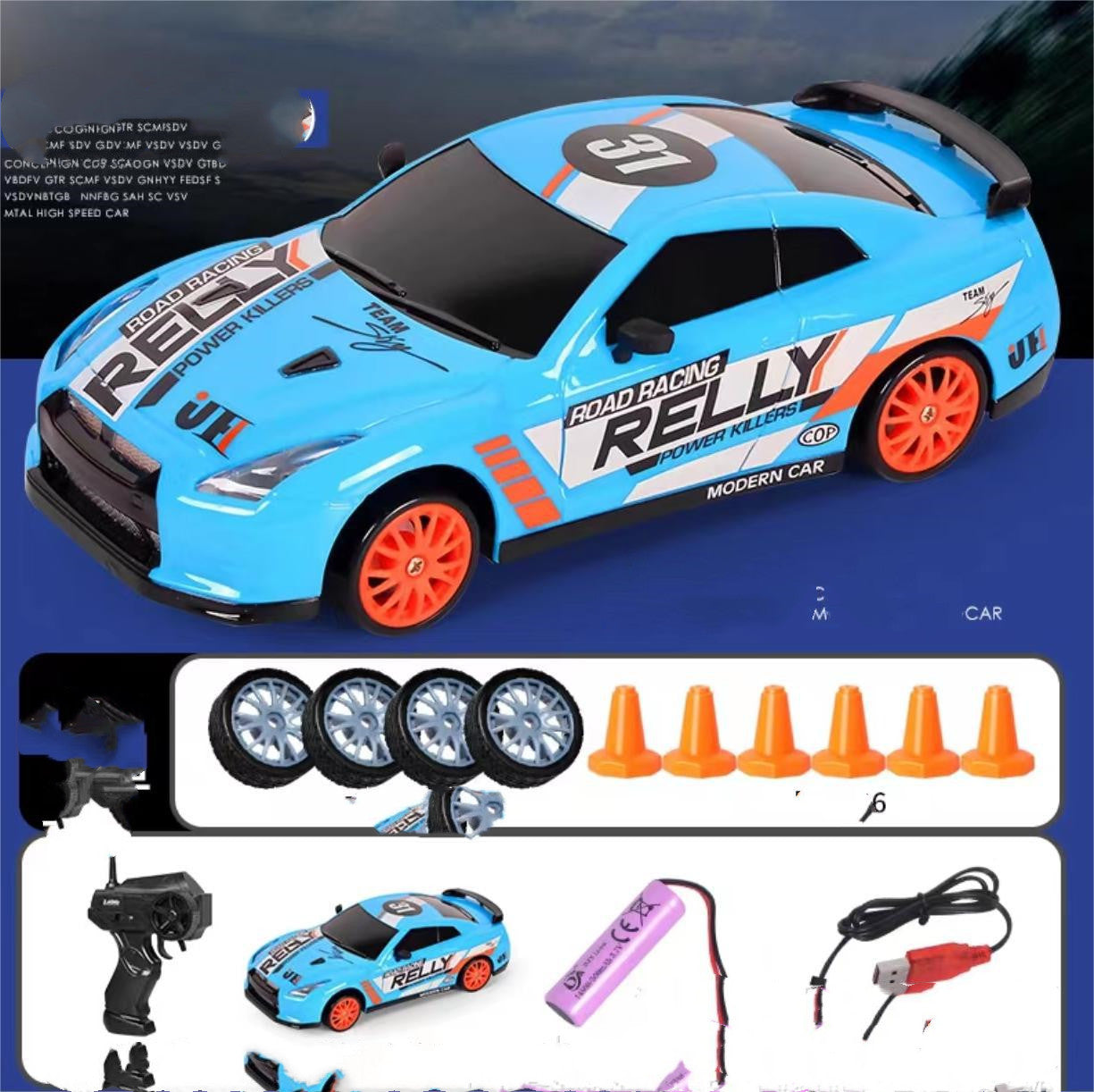 2.4G 4WD RC Drift Racing Car Remote Toy