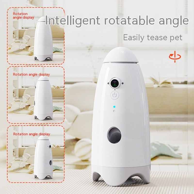Smart App-Controlled Pet Feeder with Camera Tableware System