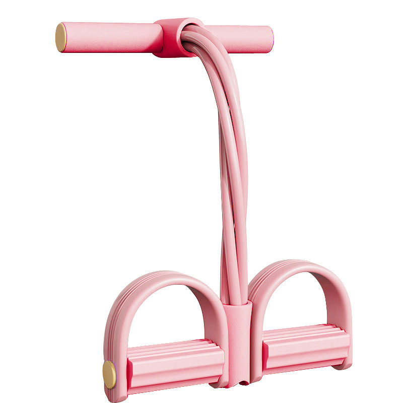 6-Tube Pedal Resistance Band Foot Yoga Exercise Trainer