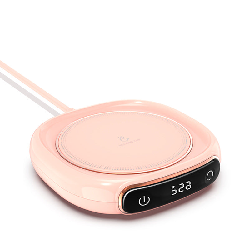Smart Coffee Mug Warmer Constant Temperature Heating Coaster Desktop Pad