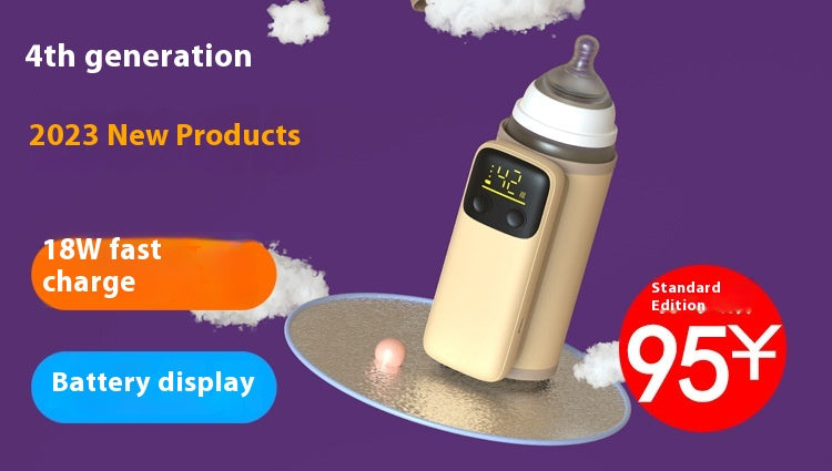 Universal Baby Bottle Warmer Insulation Temperature Heating Cover