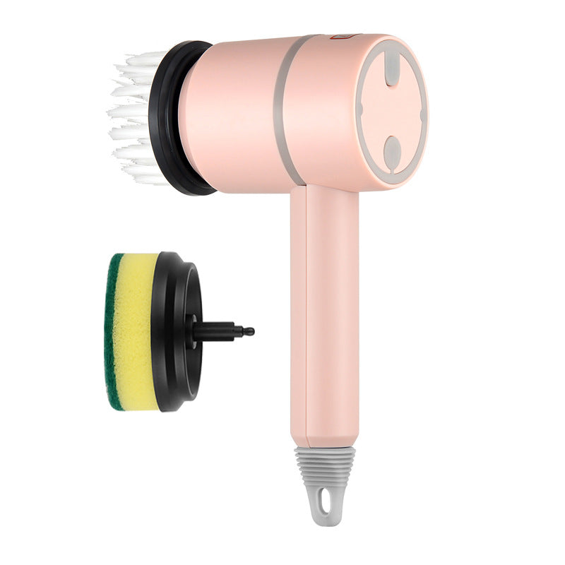 Wireless USB Rechargeable Electric Cleaning Brush for Kitchen & Bathroom Surfaces