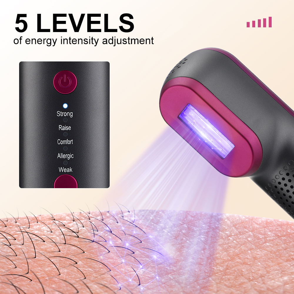 IPL Painless Laser Hair Removal Device 100000 Flashes Unisex